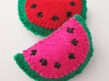 Summer Watermelon Magnets