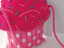 Pink Cupcake Purse 