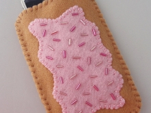 Strawberry Toaster Pastry Phone Case