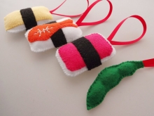 Sushi Ornament Set Sushi Ornament Set
