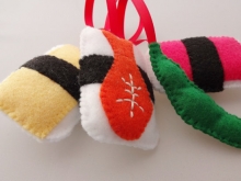 Sushi Ornament Set Sushi Ornament Set