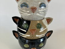 Three Little Kittens - Cat Bowls