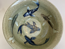 Koi Pond Mixing Bowl