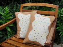 Toaster Pastry Cushions